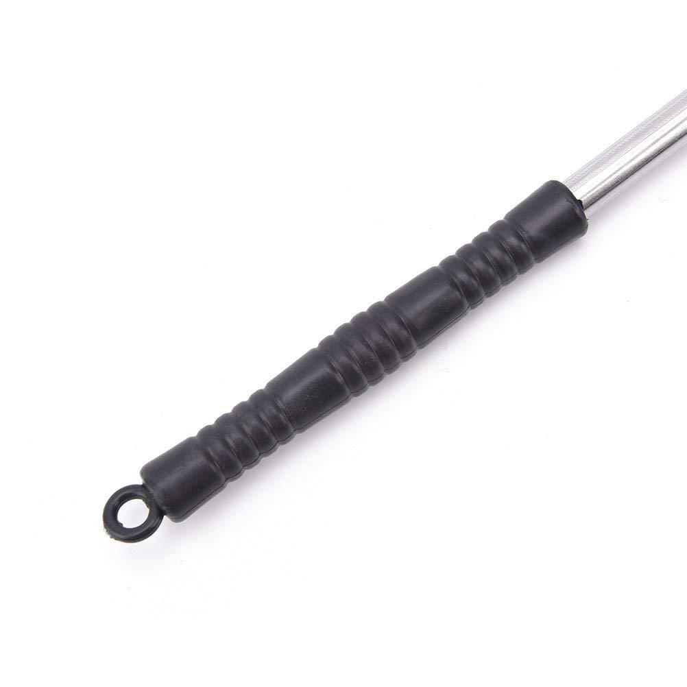 Massaging back scratcher with telescopic handle. Massaging back scratcher with telescopic handle.